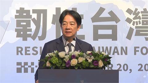 快新聞／中國威權擴張「沒時間等待」　賴清德：政府若宣布投降是假訊息