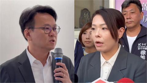 莊競程拋南寮升級、承諾捷運動工　高虹安返氣爆現場勘查修繕進度