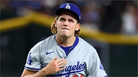 MLB(影)／道奇右投中繼2局飆3K奪首勝　賽後遭下放3A引發球迷熱議