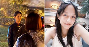 獨家／野生捕獲簡嫚書深夜在公園淋雨　全身濕透凍僵