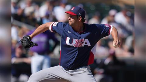 經典賽(影)／「神獸」柯蕭退休後重返投手丘！熱身賽首度為美國隊登板救援