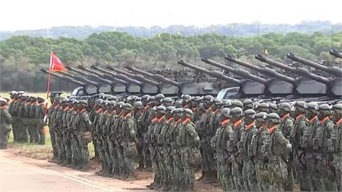 最強戰車！　總統視導M1A2T成軍　向對岸強硬喊話：堅決反統一