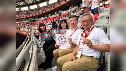 快新聞／為482位台灣英雄應援！吳沛憶、黃捷驚喜現身亞運開幕式