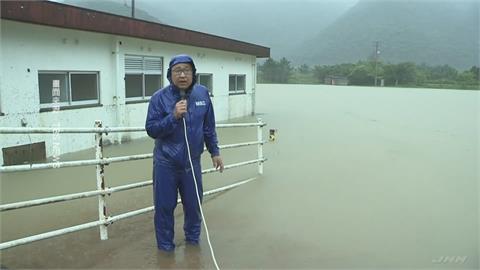 日本奄美大島大暴雨　淹水+土石流一度釀逾360人受困