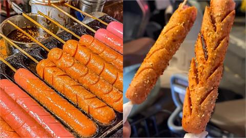 「澱粉腸」登台灣夜市惹議！60元「盤子價」中國網搖頭：大腸包小腸不香嗎？