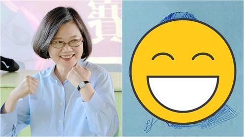 高中生畫哏圖「惡搞政治人物」遭藍營粉嗆！蔡英文親回「1句話」吸45萬人狂讚