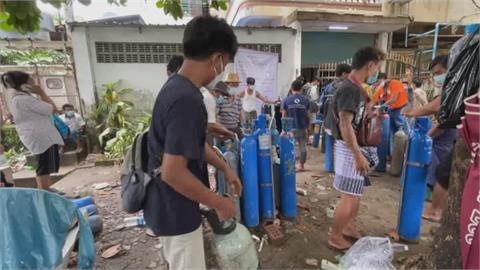 緬甸屍體燒不完...染疫死亡數月暴增逾8000例