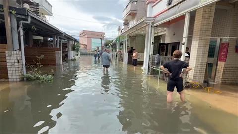 最新/積淹水解除!宜蘭大雨趨緩 應變中心降為水災3級開設
