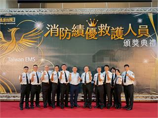 桃園消防再添榮光 救護表現亮眼獲金質獎肯定