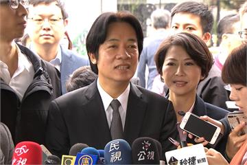 與吳會面搶蔡光彩？ 賴：會面總統事先知情