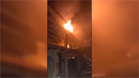 嘉義市東區透天民宅大火　一家三口命喪火窟