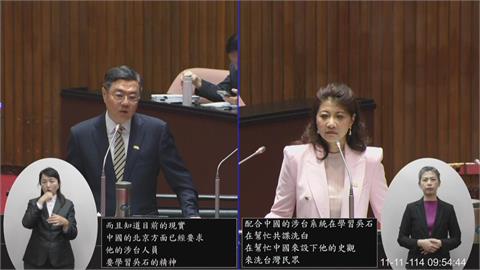快新聞／諷刺！蕭美琴歐洲演說獲滿堂彩　卓榮泰嘆：鄭麗文卻站「國共舞台」