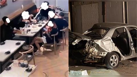 無照車禍…15歲少年「丟下重傷兄弟落跑」4友全死！姐竟護航：他被通緝才跑