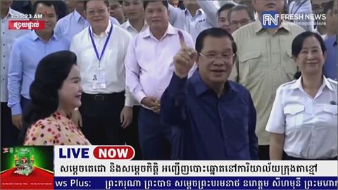 柬埔寨大選「沒對手」　執政黨宣布將「壓倒性勝選」
