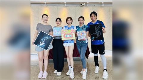 王瞳羽球初體驗超圈粉！自認「羽球小白」放話續戰第三屆　愛星盃結合藝術公益掀話題