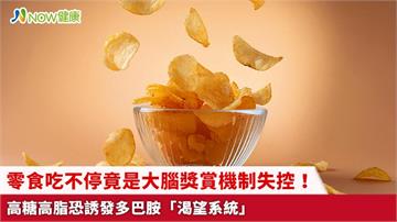 零食吃不停竟是大腦獎賞機制失控！ 高糖高脂恐誘發多巴胺「渴望系統」