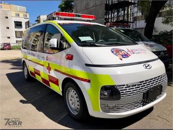 提升緊急醫療量能 三陽工業捐贈 20 輛 Hyundai Staria 救護車