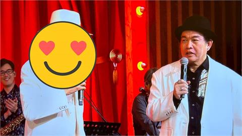 張菲神隱7年罕露面「73歲近況」曝光！「落腮鬍＋紳士帽」同框康康重返舞台