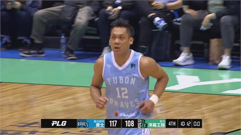 林志傑替補上場得勇士最高19分。（圖／翻攝比賽畫面）