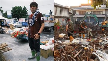 花蓮老家遭洪水襲虐！前職棒球星也成受災戶 巨量泥沙堆積「家具全毀」畫面首曝光