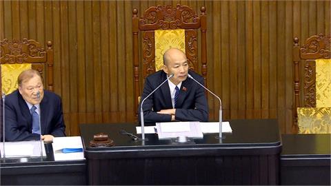 傅總召高喊「韓總統好」　韓國瑜回酸「聯合國秘書長」