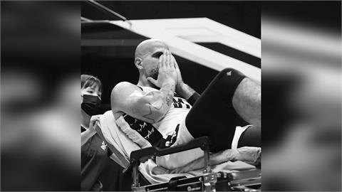 籃球/國王大將桑尼左膝受傷被抬離球場!左膝十字韌帶撕裂本季報銷!臉書難過發文