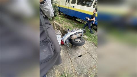 快新聞／女騎士擅闖平交道撞斷遮斷桿　下場慘了