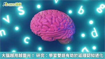 大腦越用越靈光！ 研究：學習雙語有助於延緩認知退化