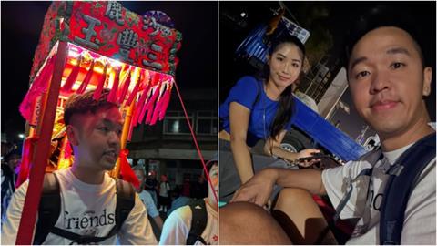 揪辣妻追白沙屯媽祖！男星「沿路結緣」曝香燈腳1暖舉：我大錯特錯了