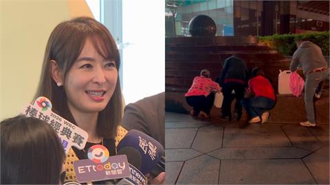 台北101風水池被當「發財水」！一票老人「提桶狂舀」賈永婕曝最慘下場