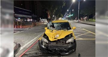 高雄女闖紅燈過斑馬線慘遭撞飛！　營業車駕駛驚魂目擊、生死僅一瞬