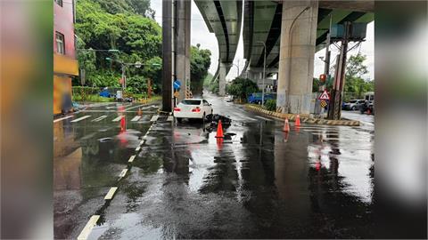 快新聞/汐止男吸完「喪屍煙彈」雨中上路 左轉闖紅燈撞死騎士遭起訴
