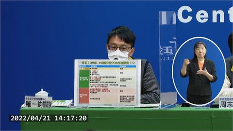 長者及嬰兒分流收治條件修正　兩張圖看懂