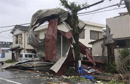 中颱「珊珊」登陸鹿兒島  挾強風豪雨九州已25萬戶停電
