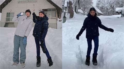 小禎姊弟日本外景遇暴風雪！樹倒封路受困山上「拉麵變泡麵」