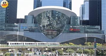 開幕未滿3個月…南港LaLaport「停車場破洞、牆面變色」　網友譏：請中國施工？