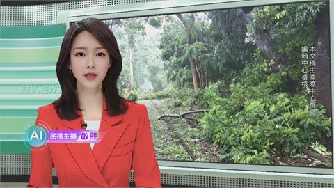 敏熙報氣象／剛全線通車遇凱米颱風 阿里山林鐵路段遭土石掩埋