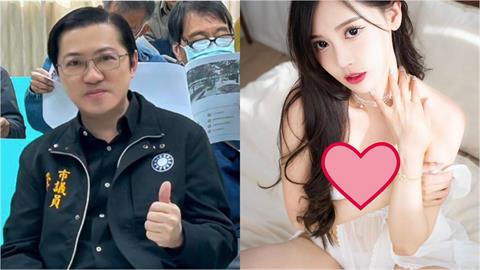 藍議員陷月砸20萬包養網紅疑雲　女方IG曬「藍色馬甲照」回應了：心情很美麗