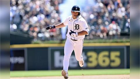 MLB(影)／台灣「怪力男」發威啦！李灝宇先發前2局敲雙安、包辦2分打點