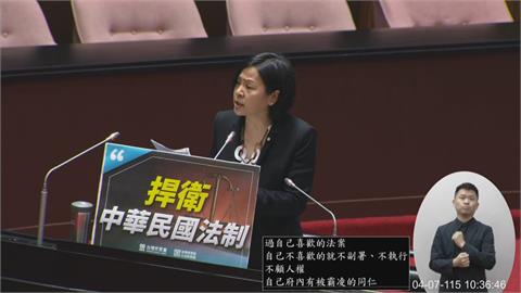 快新聞／尷尬了！卓榮泰依法婉拒上台　李貞秀再度「空氣質詢」全場看傻