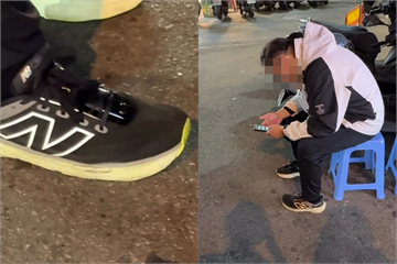 逢甲夜市出現「密錄器綁鞋上」偷拍狼　遭查出疑似抖音網紅