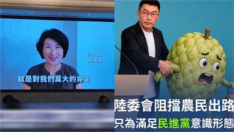 國民黨AI圖酸梁文傑「擋釋迦出路」！被抓包「品種也搞錯」網酸：怎不怪中國