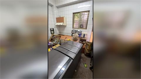 南投雨多災情　台16線搶通　草屯租客家電遭沖倒