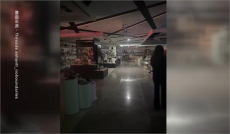 台中中友百貨突然三棟全黑　跳電約30秒民眾心驚驚