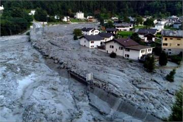 瑞士山崩 8人失蹤  急撤離200人