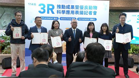 農業部積極推動"3R原則" 10年間動物實驗使用量下降9%