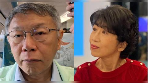 柯文哲「剛換一顆新腳鐐」趕高鐵吵到人！陳佩琪「突喊我家腦公」罕曝私下對話