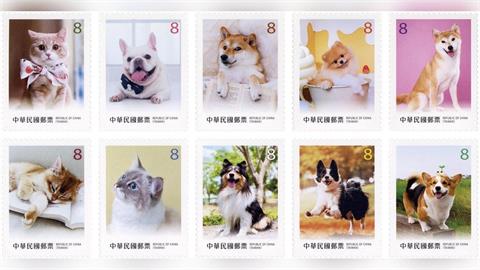 熱搜／毛孩沙龍照郵票徵選結果出爐！　　近三萬選10張　9月9號開賣