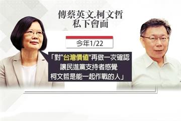 民黨選不選台北？外傳蔡、柯早已會面談選舉