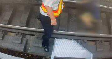 高雄車站驚見男子突墜軌道！　橫躺鐵軌拒起身嚇壞候車旅客